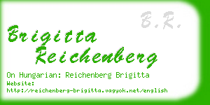 brigitta reichenberg business card